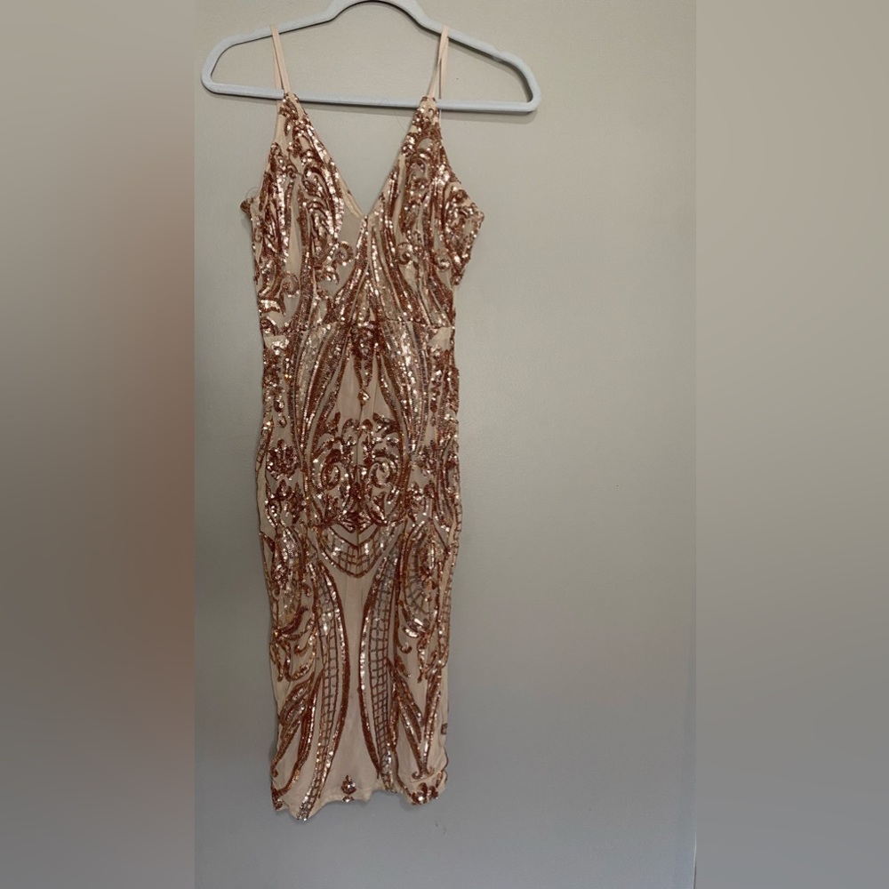 Rosegold Dress
